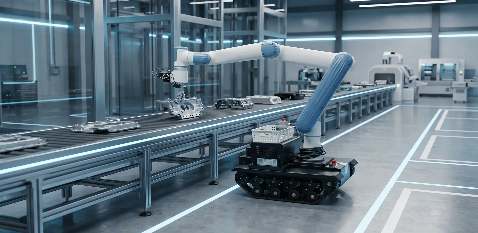 Fabrica de sisteme robotizate