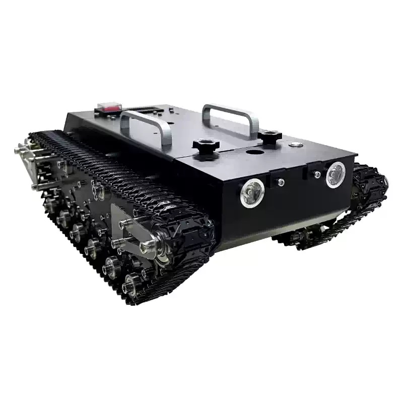 Cum reduce șasiul pe șenile suspendat integral din metal costurile de cercetare și dezvoltare pentru laboratoarele universitare și startup-urile de roboți?