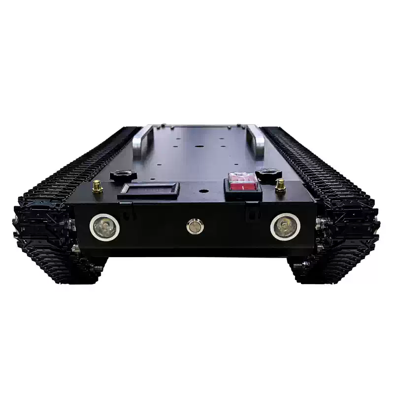 Robot off-road cu șasiu rezervor pe șenile integral din metal