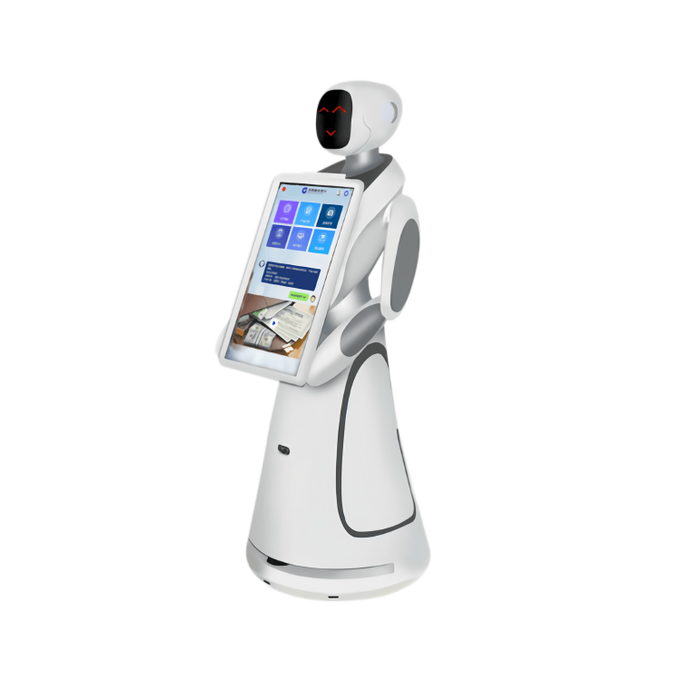 Robot interactiv de salutare autonom