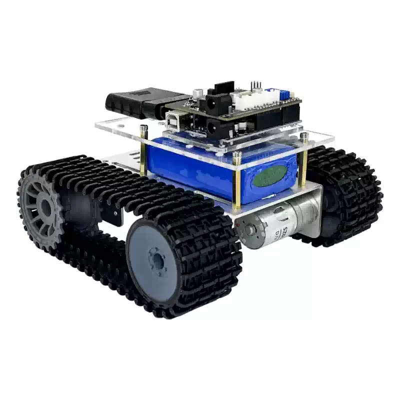 Mini șasiu robot pe șenile