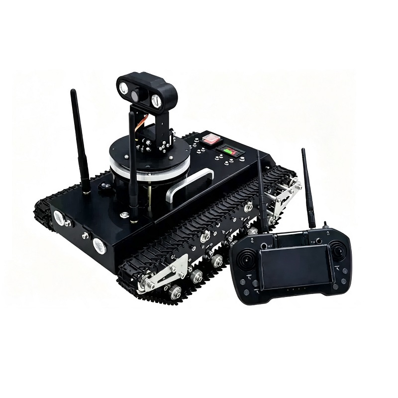 Robot urmărit de la distanță cu transmisie video în timp real