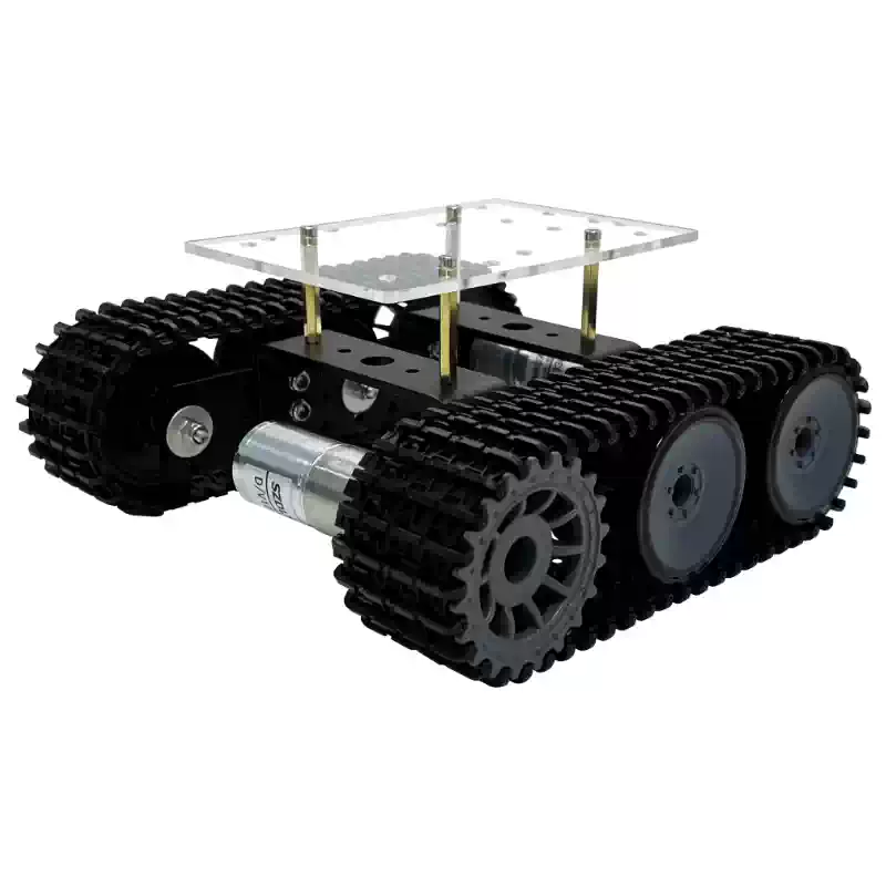 Șasiu electric inteligent pe șenile Șasiu robot DIY