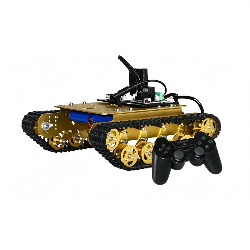 Platformă de dezvoltare a șasiului robotului pe șenile